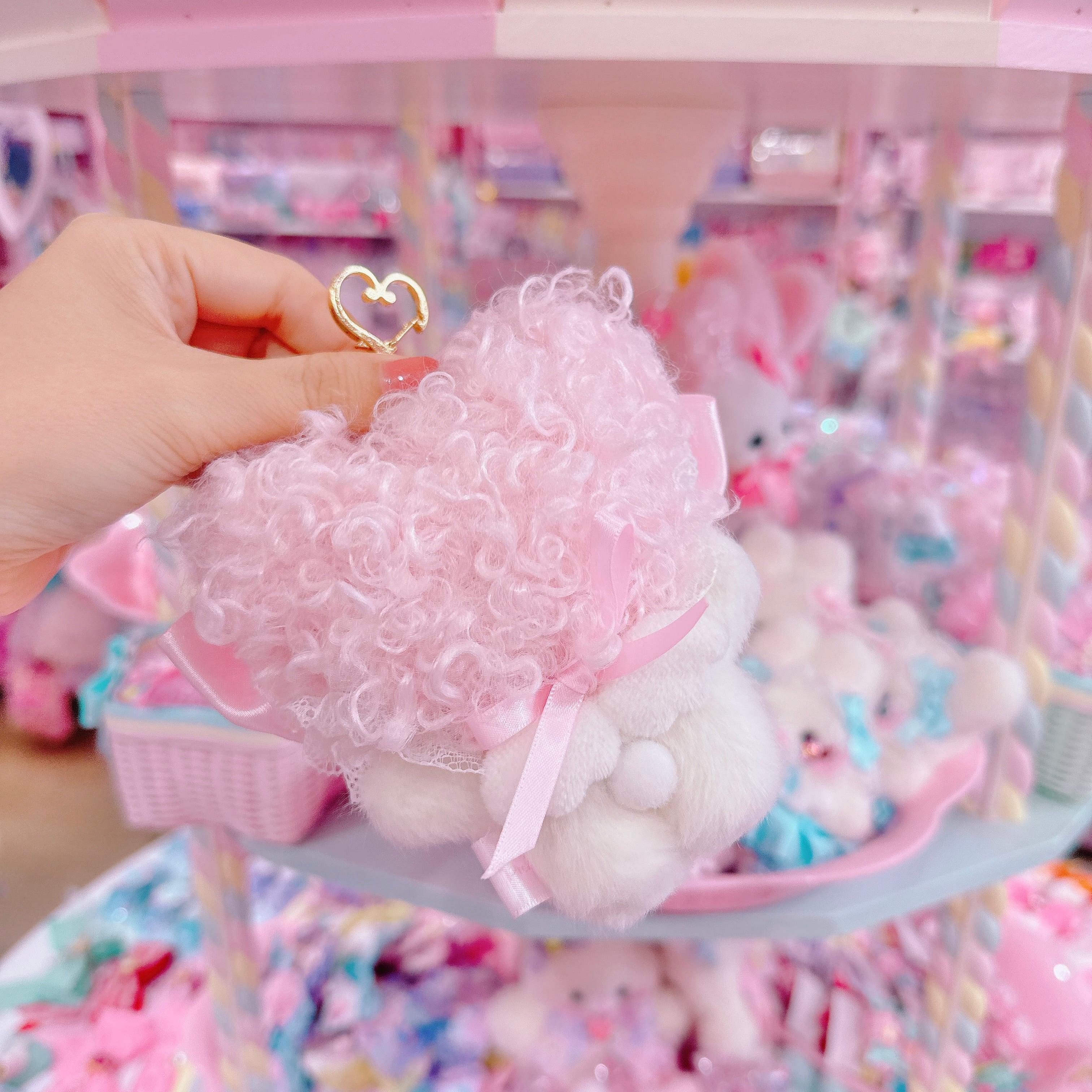 【C10】65-4泣き虫ぷりまるちゃんぬいぐるみ(キーホルダー付き)