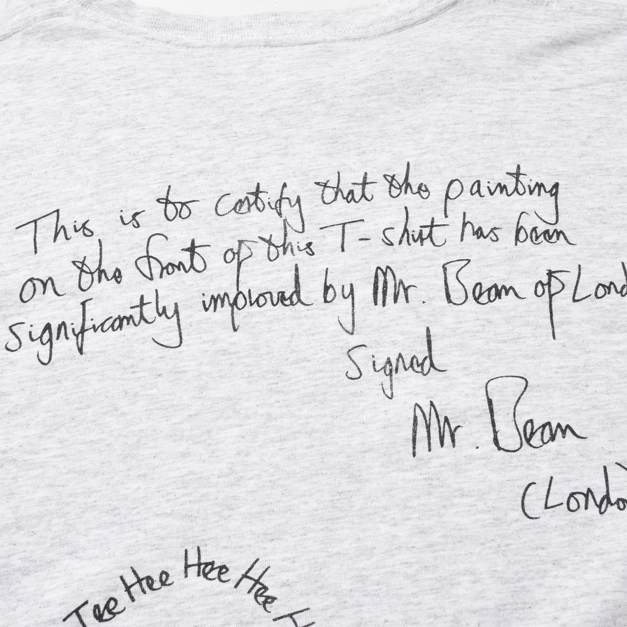 Special 90s Mr. Bean（ミスター・ビーン） Mona Lisa パロディ プリントTシャツ USAボディ