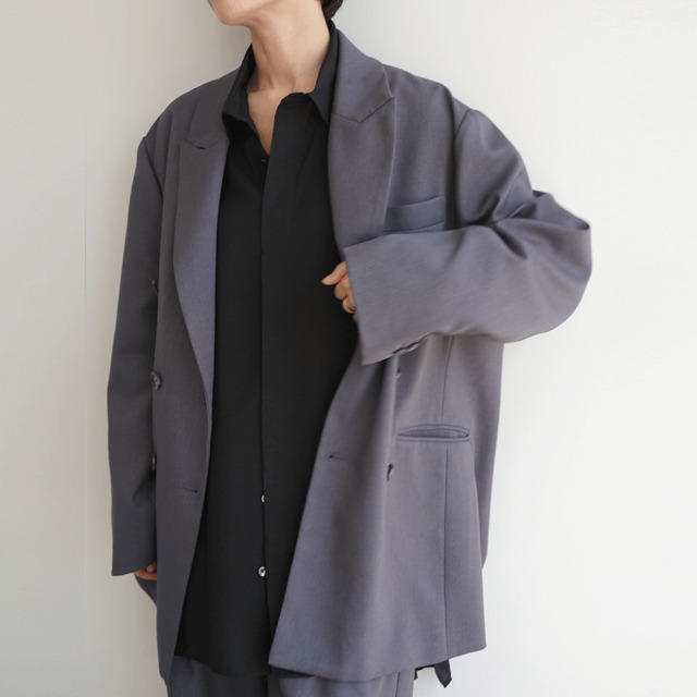 軽量ダブルオーバージャケット　