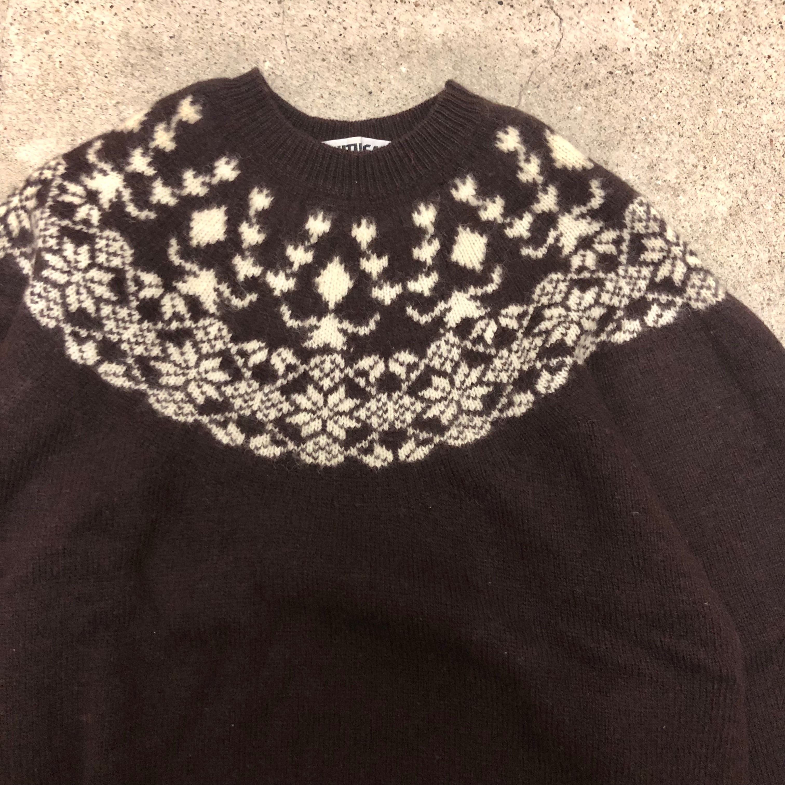 90～00s GOODENOUGH/Nordic Sweater/M/初期/ノルディックセーター