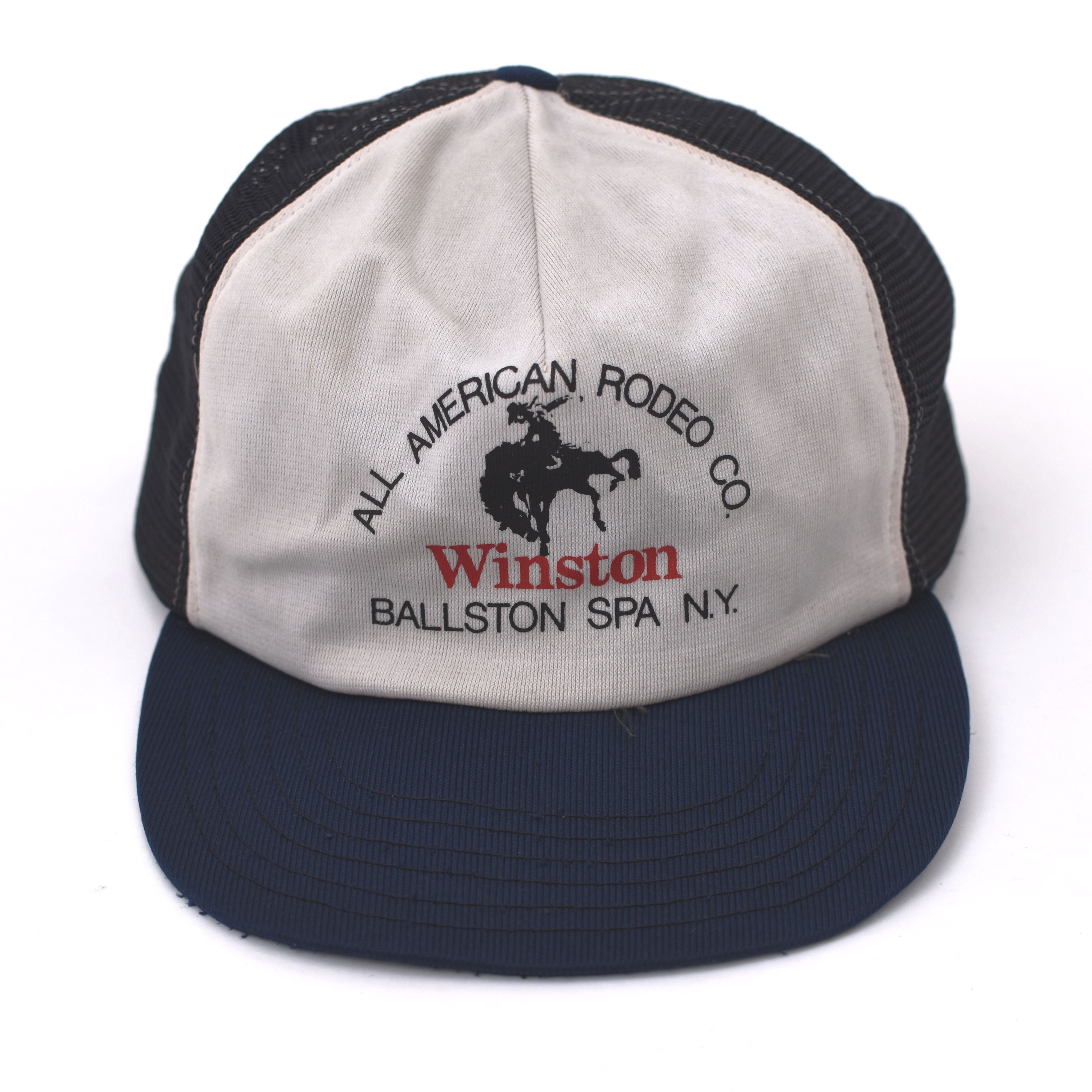 USA Made Winston official baseball cap ヴィンテージ メッシュ