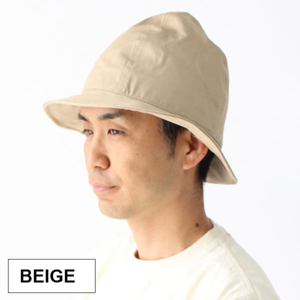 山高帽 メンズ 夏 帽子 メンズ 大きいサイズ Regnuu コットン ツイル