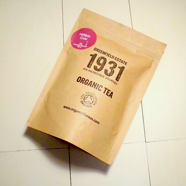 “ORGANIC LIFE”  Organic Chai Masala Tea:net.100g(50tb)  - チャイティー