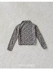 アーバンラビット / URBAN RABBIT / フラワーハイネックT / 韓国子供服 / ジュニア / 26winter〖取寄〗*JS~JM*