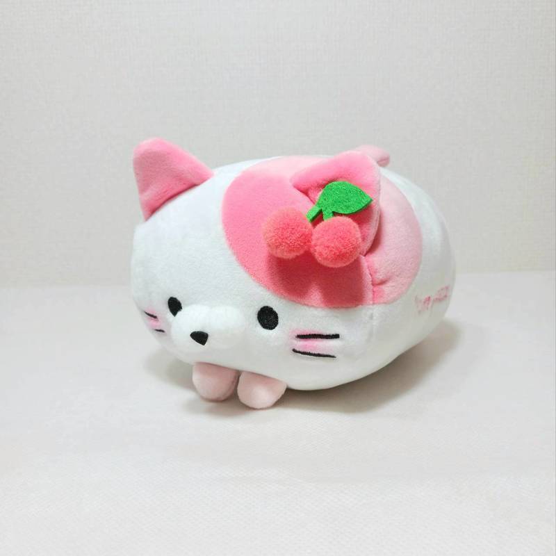 もちふわにゃんこ山形 さくらんぼ ぬいぐるみ | TORCH-Online Shop-