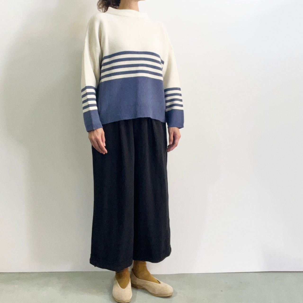 BROCANTE ブロカント クーペパンツ 33-382S BIGヘンリンボン パンツ