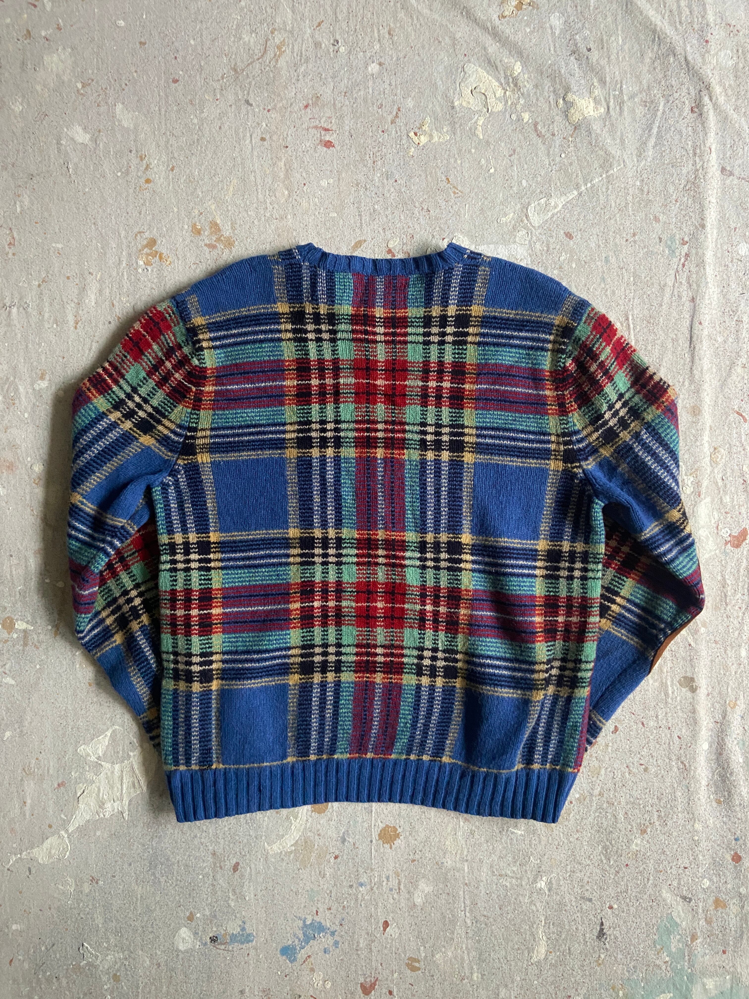 1990s Polo Ralph Lauren Wool 100% Knit Sweat L F981 | ROGER'S used