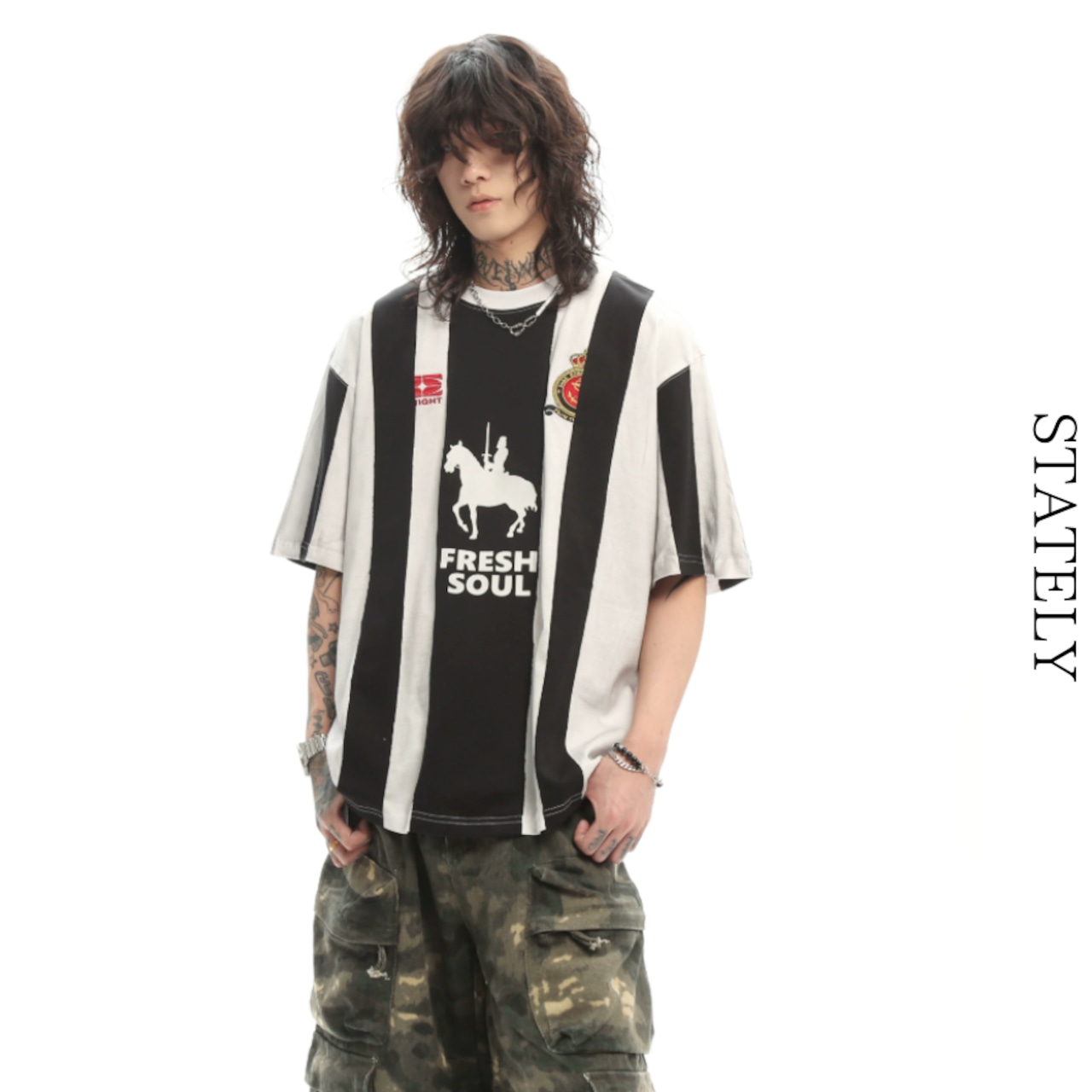 Fresh Soul ストライプTee/2color_T280・画像3