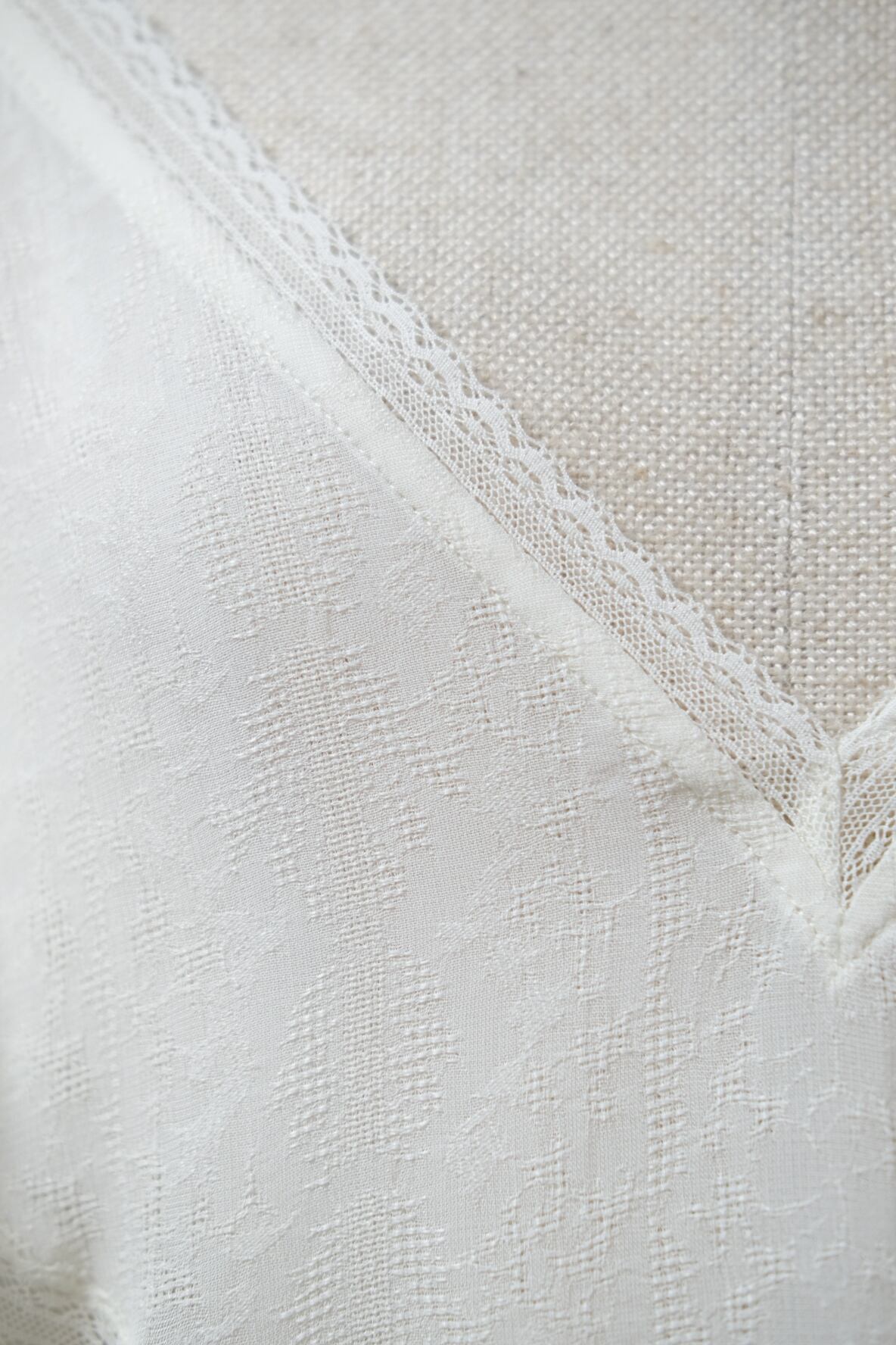 FETICO】LACE JACQUARD CAMI DRESS -Off White- | loop