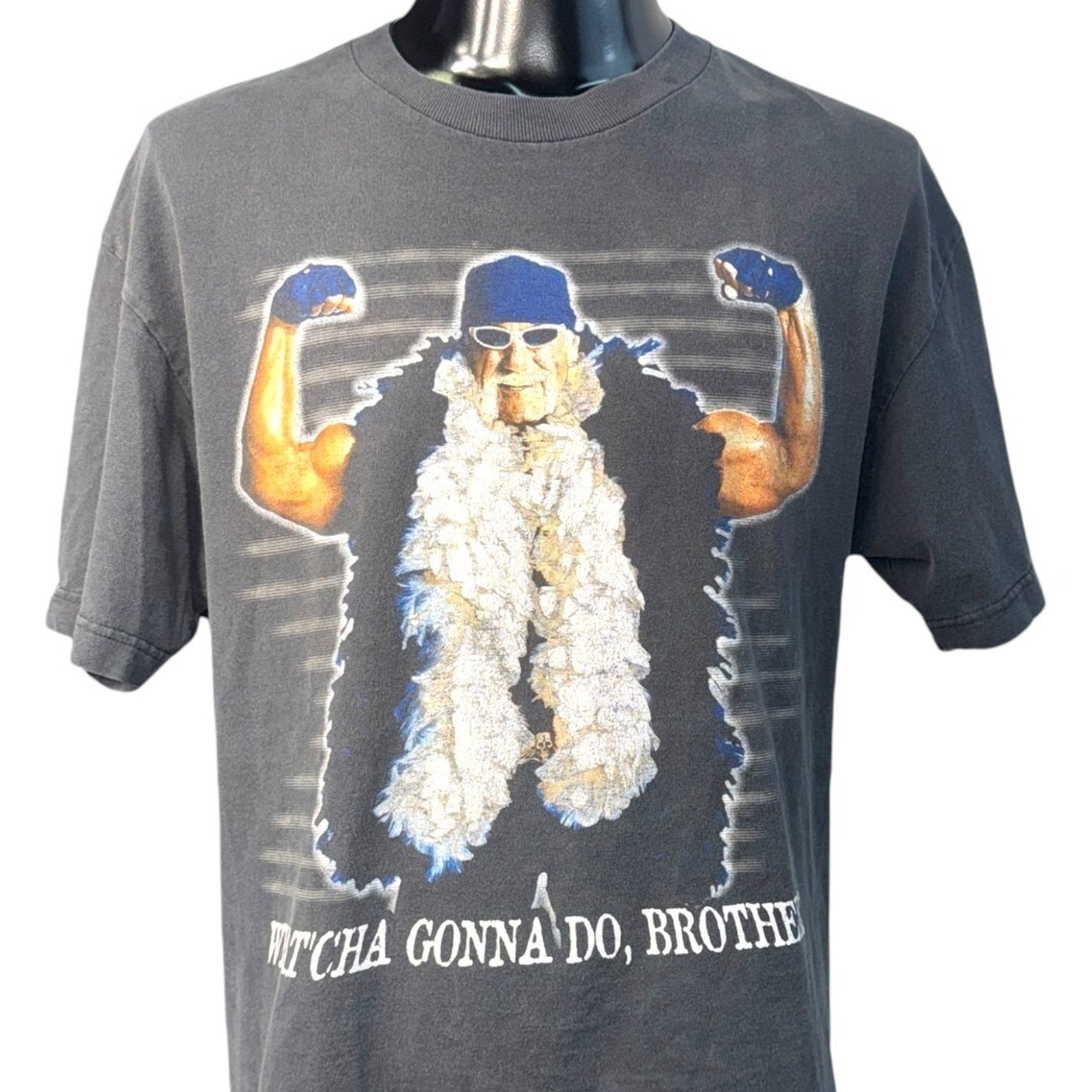 【HULK HOGAN】ハルクホーガン "WHATCHA GONNA DO, BROTHER!" Tシャツ