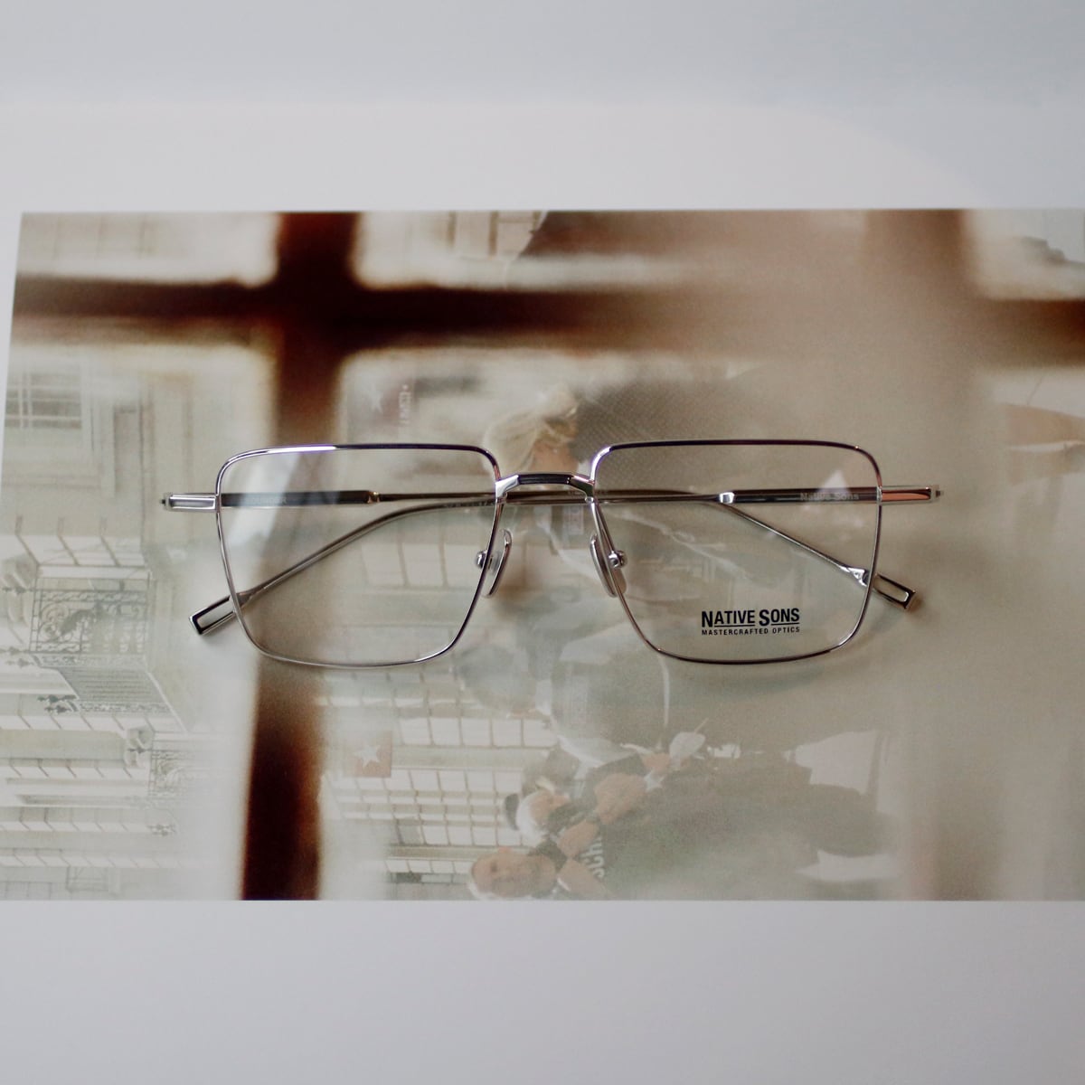 NATIVE SONS】Roy - Silver (SMALL) | SEESAW SPECTACLES