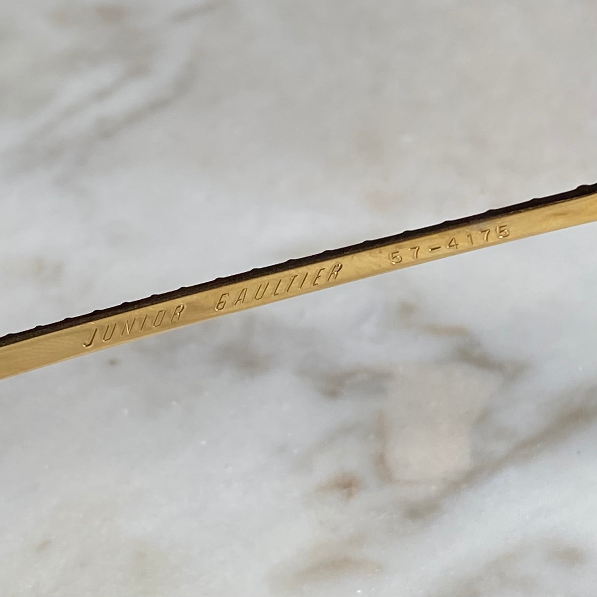 vintage JUNIOR GAULTIER round frame sunglasses “57-4175” | NOIR ONLINE
