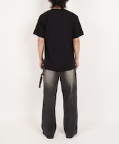 【#Re:room】COLOR LOGO EMBROIDERY T-SHIRTS［REC824］