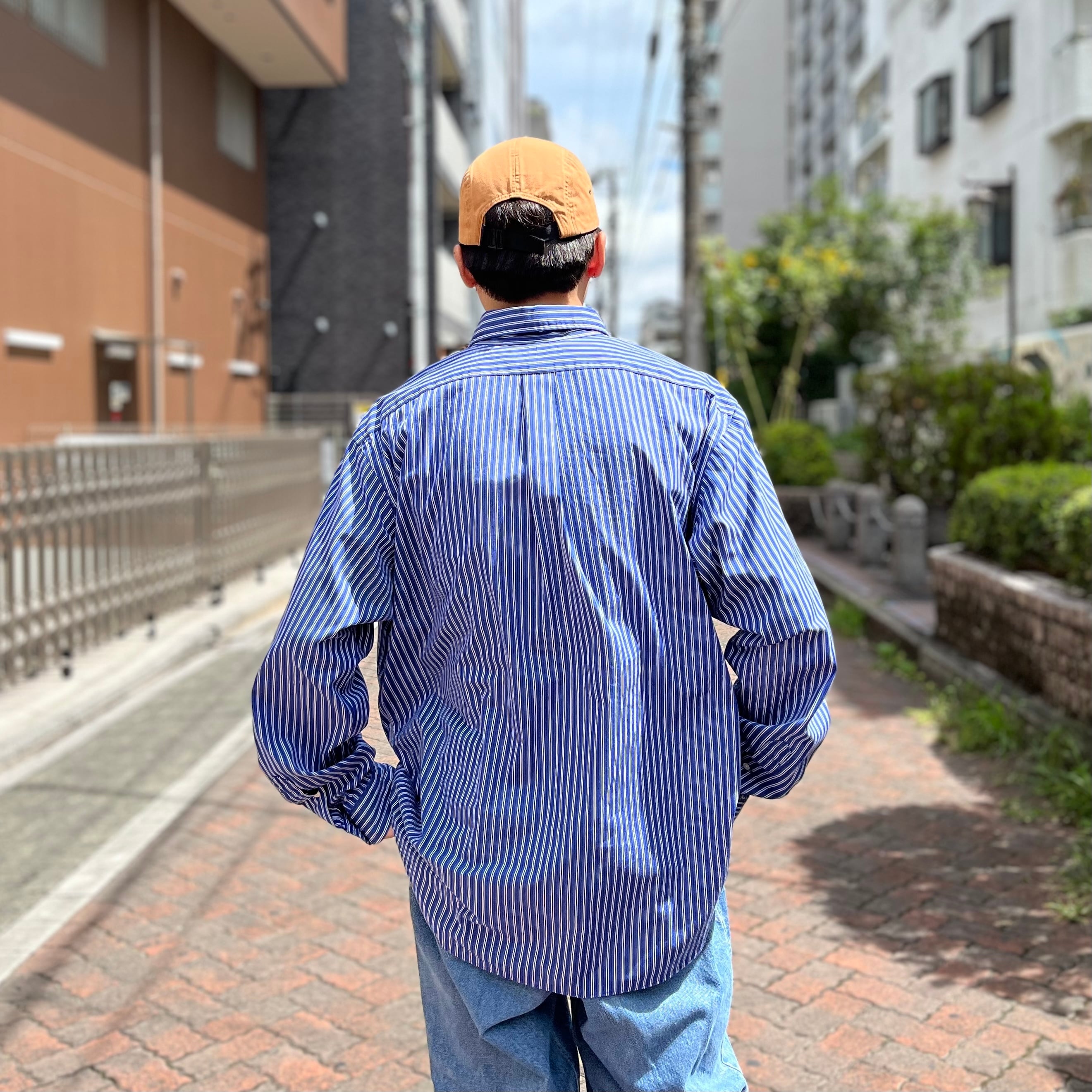 90年代 size:XL【 Ralph Lauren 】ラルフローレン ボタンダウンシャツ ...