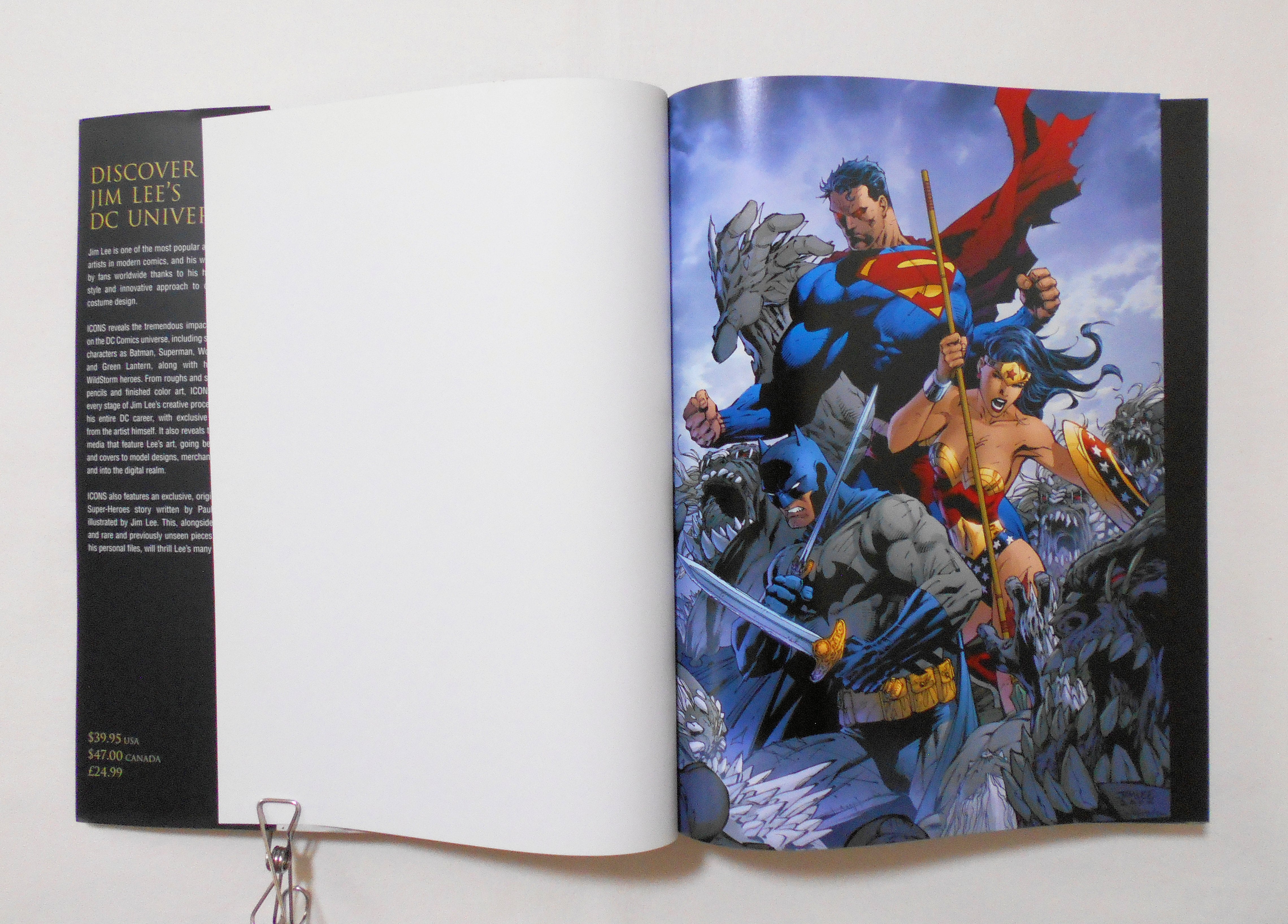 ICONS: THE DC COMICS & WILDSTORM ART OF JIM LEE】 TITAN BOOKS