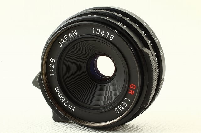 RICOH リコー GR LENS 28mm F2.8 ブラック LEICA L39 外観極上品ランク | ヒビノカメラ Shop　 中古カメラ・レンズ・三脚などの通販 powered by BASE