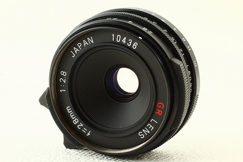 RICOH リコー GR LENS 28mm F2.8 ブラック LEICA L39 外観極上品ランク