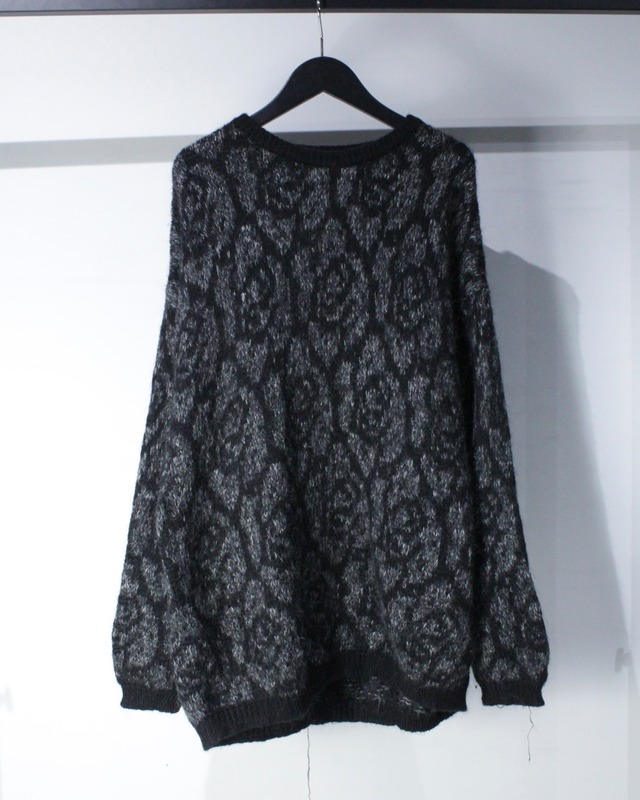 【Caka BLACK】80's “Benetton”Vintage Mohair Blend Knit