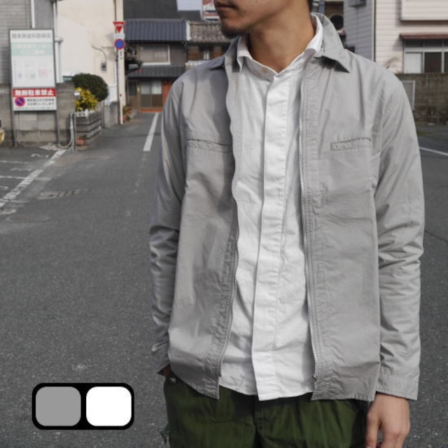 LOLO(ロロ)　フロントファスナーシャツ　全2色【SALE】