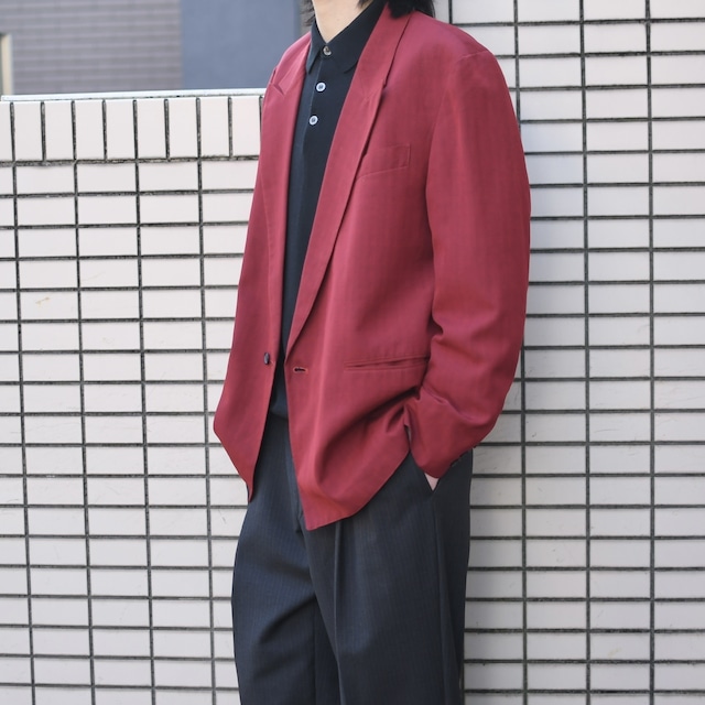 check tailored jacket red check tailored jacket red