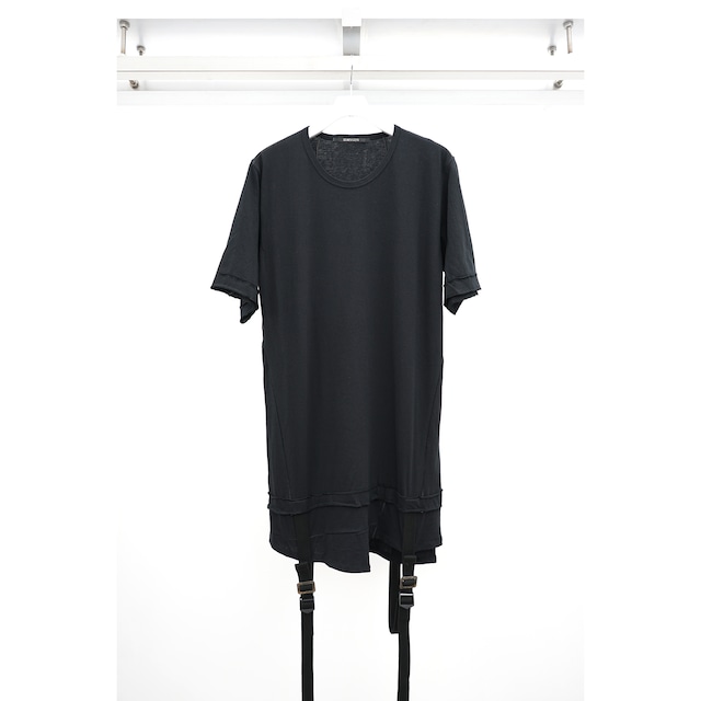 [D.HYGEN] (ディーハイゲン) ST101-0924S 30/- Soft Cotton Jersey Suspender T-Shirt