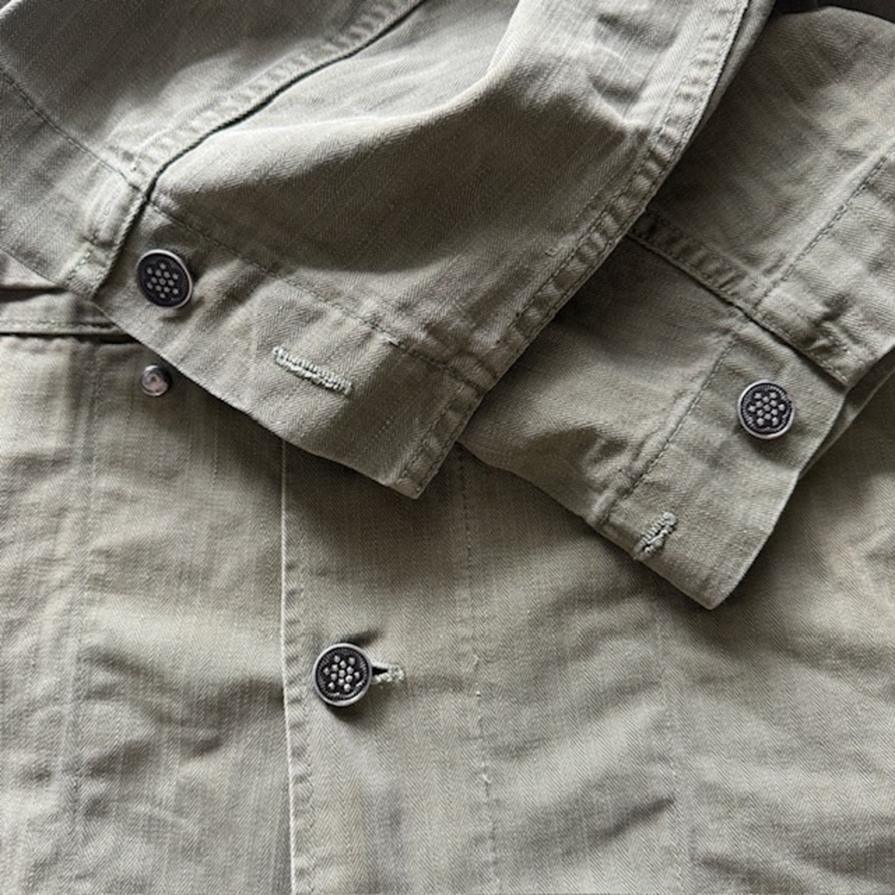 US Army M-43 HBT ジャケット 38 40s 画像10