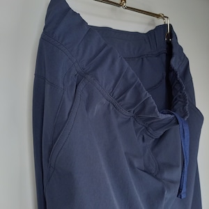 ノースフェイス　ストレッチ　ナイロン　アンクル　パンツ　NBW81781　紺