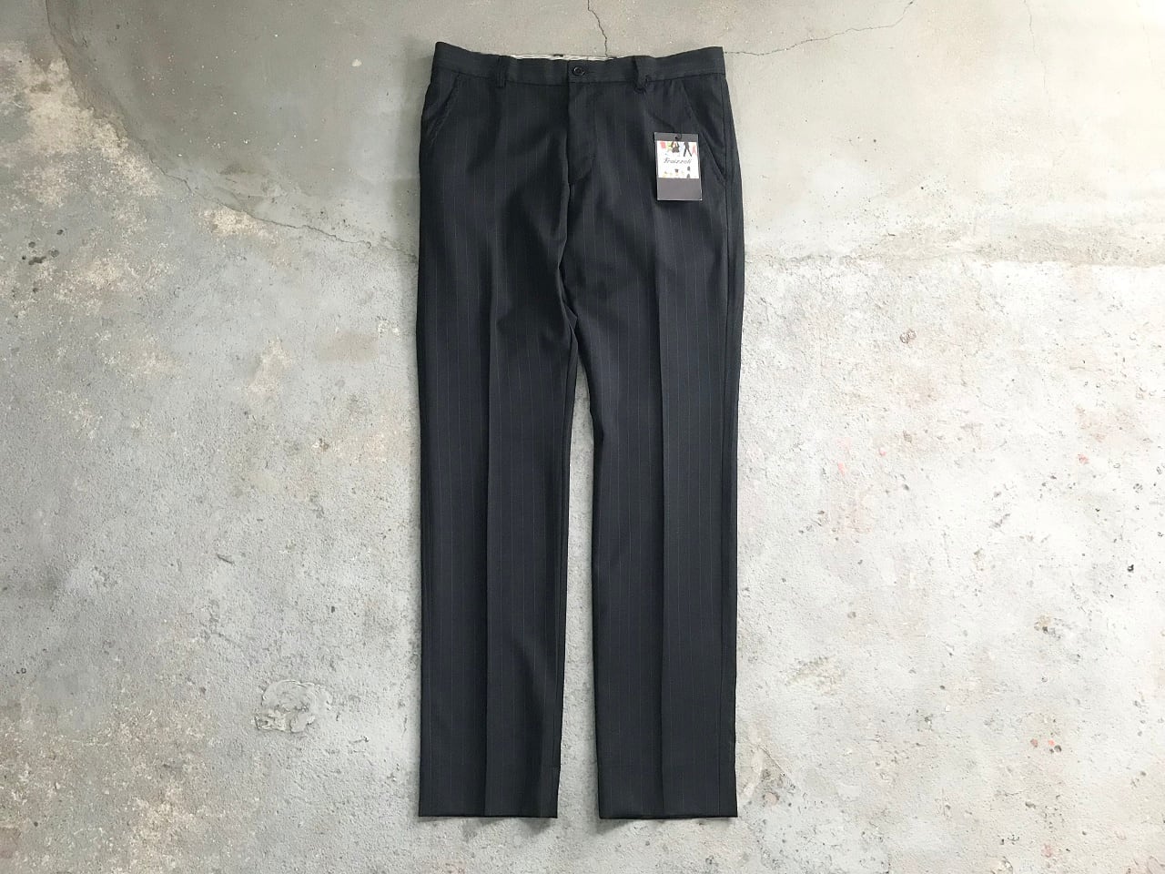 Fraizzoli striped wool slacks MADE IN ITALY