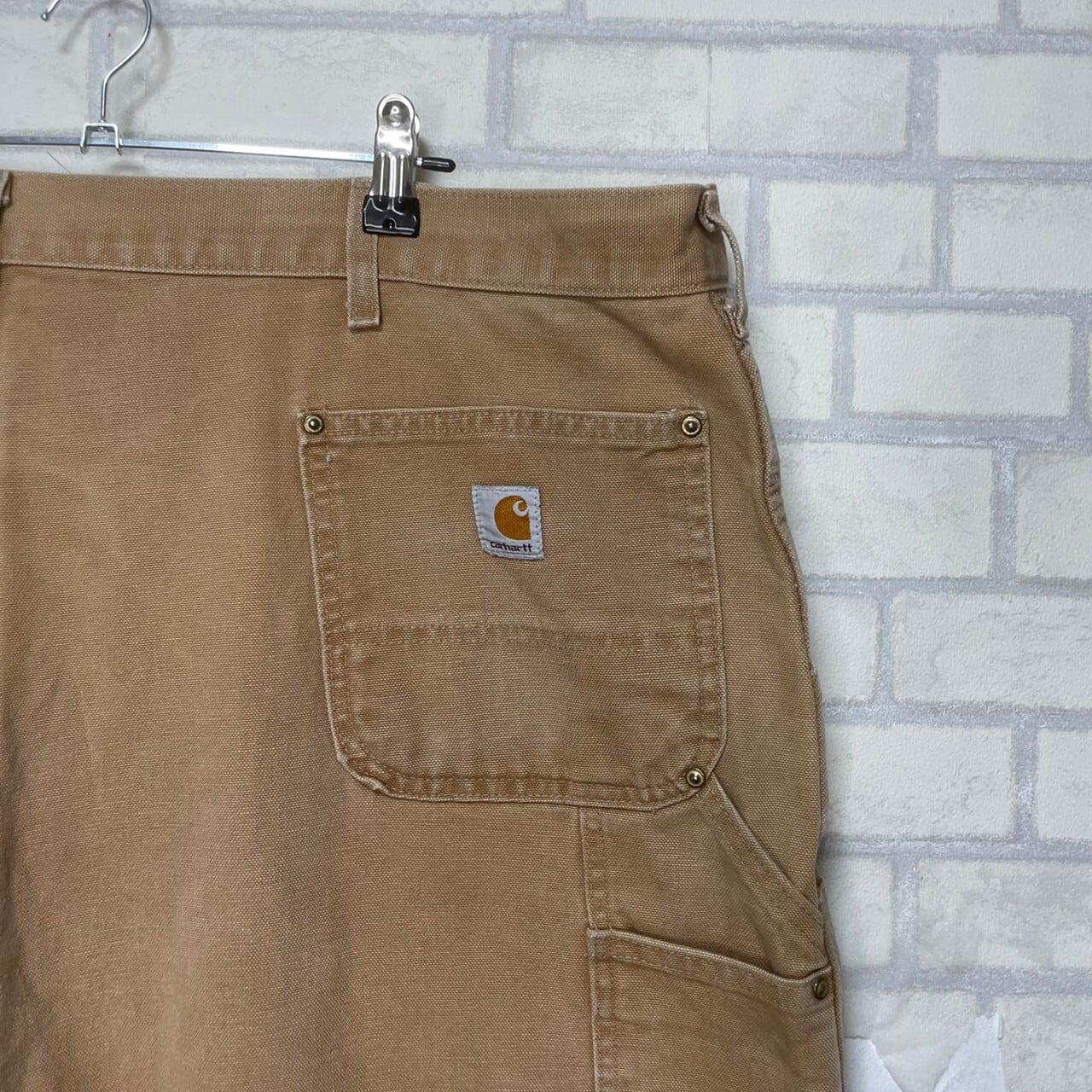 W46×L30#裾上げ済み】Carhartt ペインターパンツ コットン100