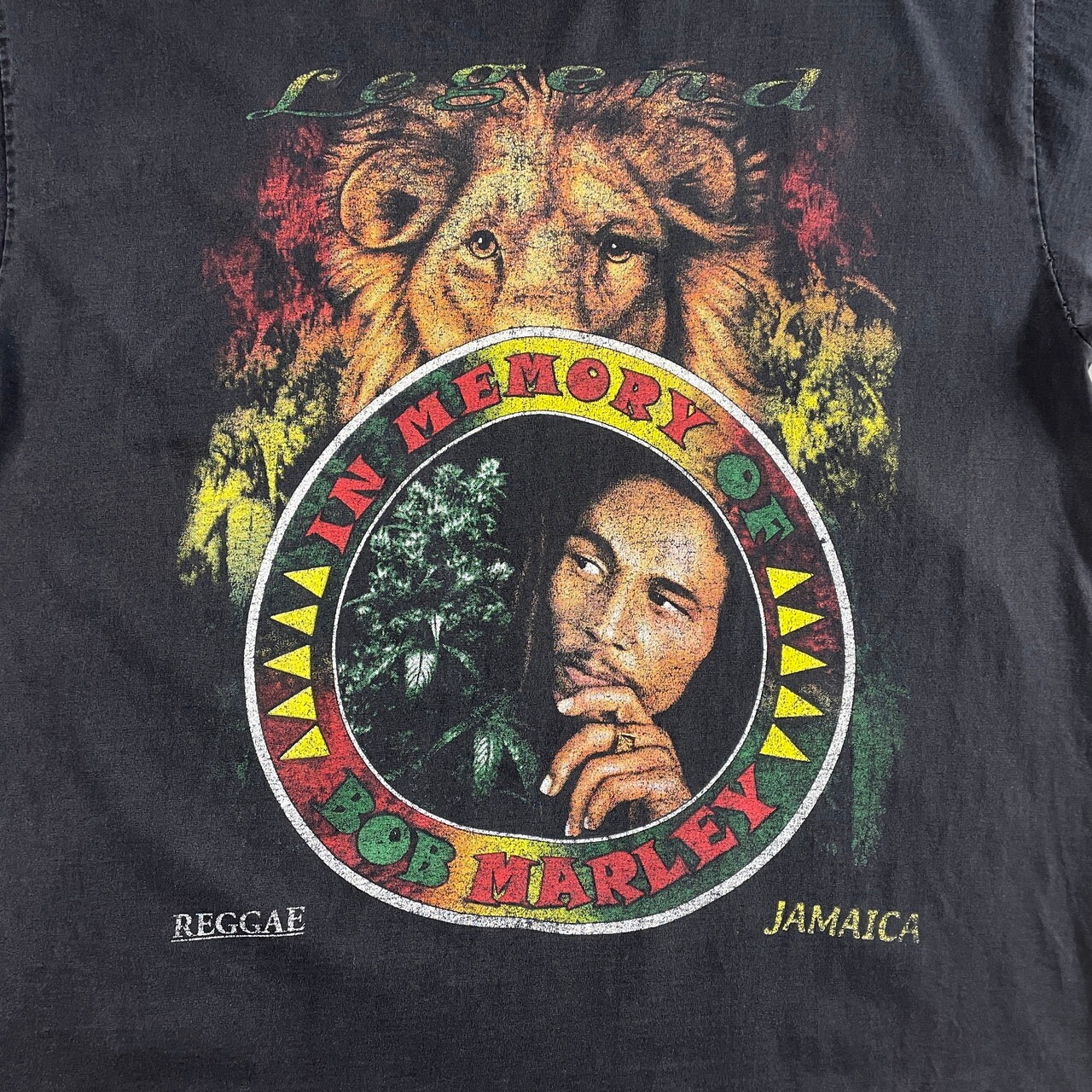BOB MARLEY ボブマーリー ライオン レゲエ アーティストTシャツ メンズ 