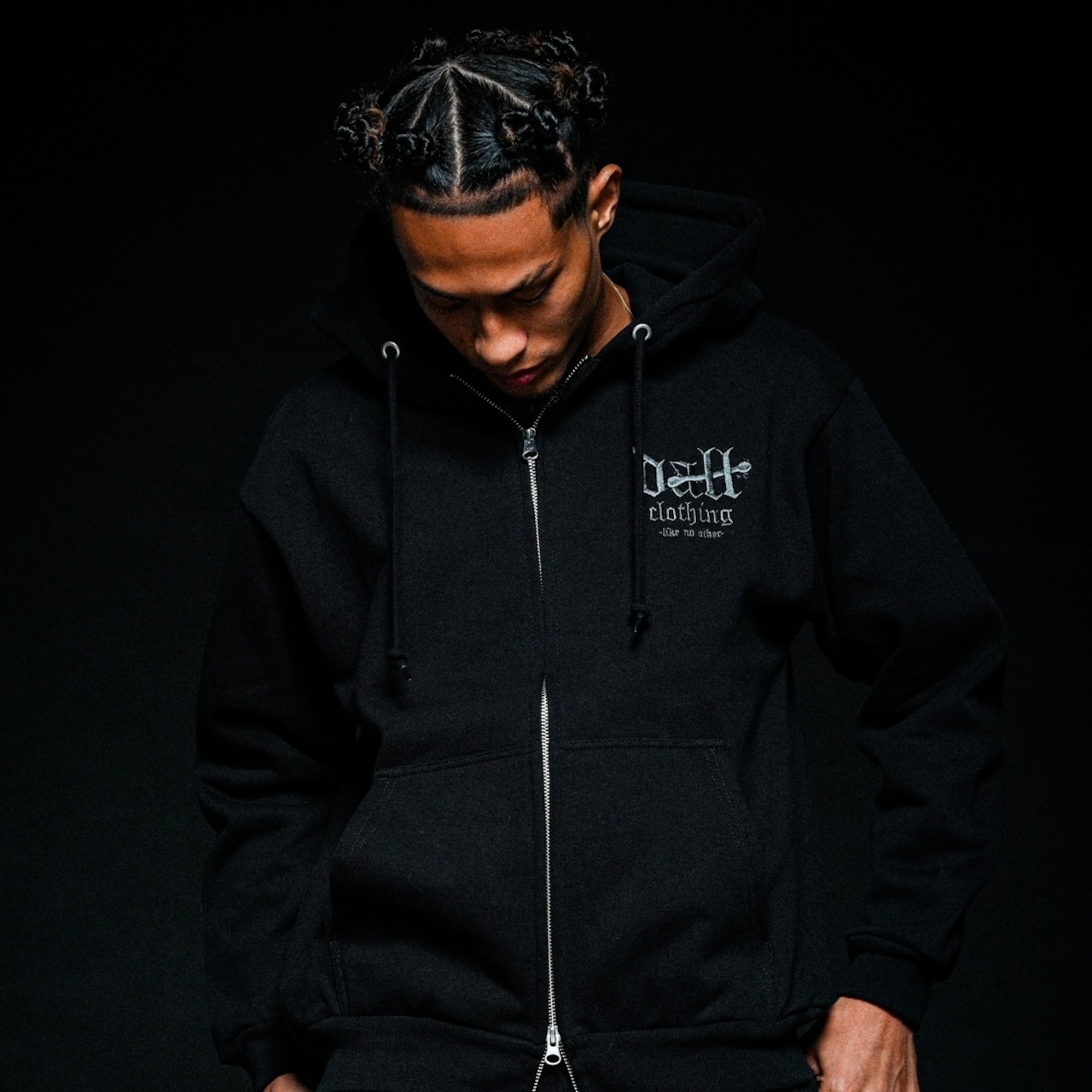 OG LOGO HEAVYWEIGHT ZIP HOODIE