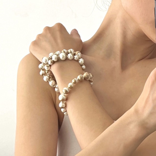 antique pearl bracelet 10965