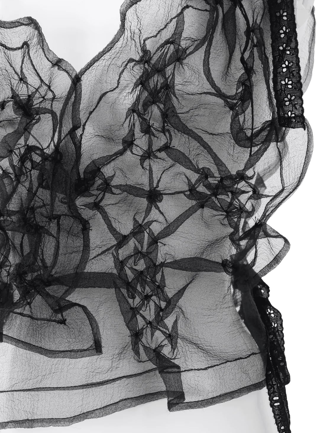 25AW】Create Clair クリエイトクレイル / Crepe bustier / ビスチェ