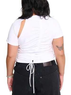 【26AW】Karlalaidlaw  カーライドロー / トップス / Ruched Short Sleeve