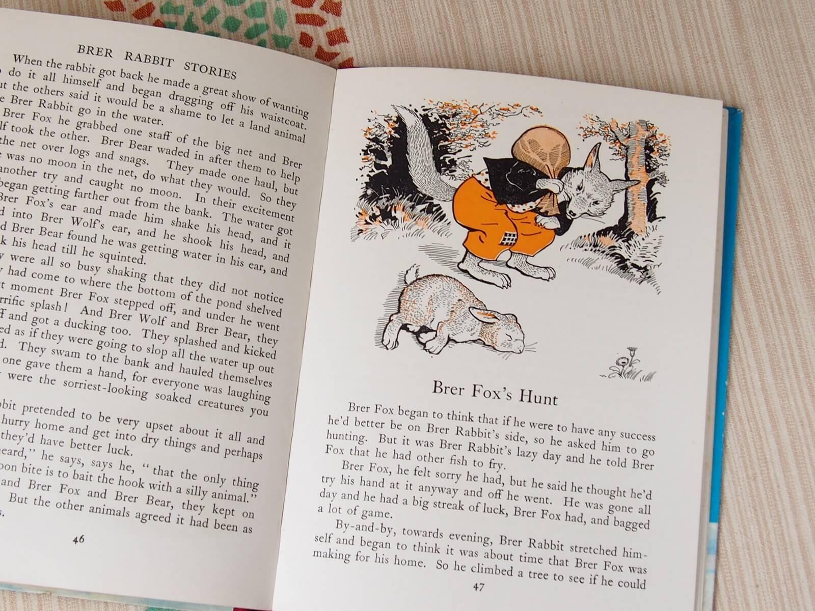 イギリスアンティーク 絵本 児童書 BRER RABBIT STORIES | Bonny Bee