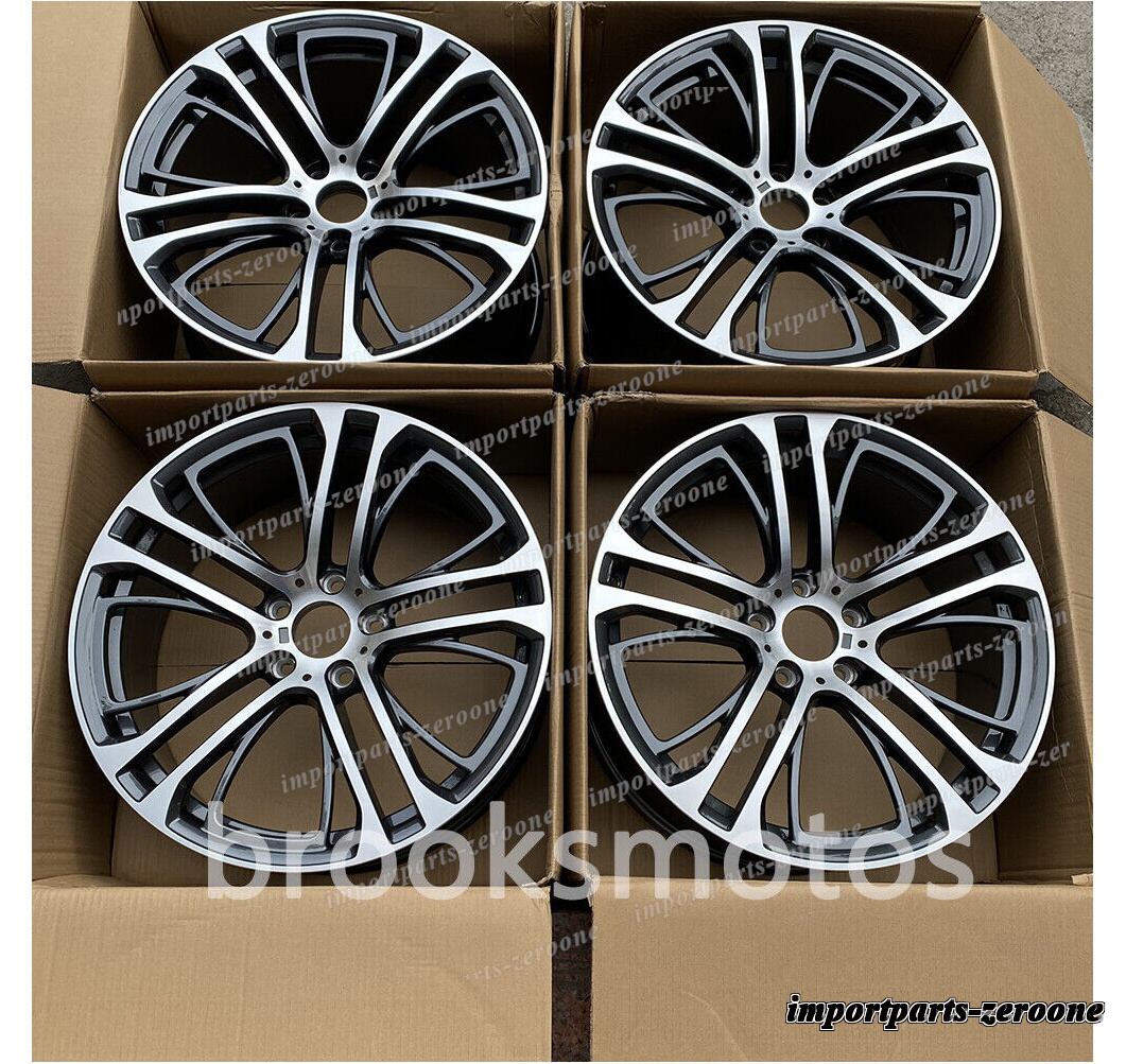 BMW X3 F25 X4 F26 310 4 個セット 20インチガンメタルホイール -BRN