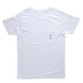 roph logo print pocket t-shirts White