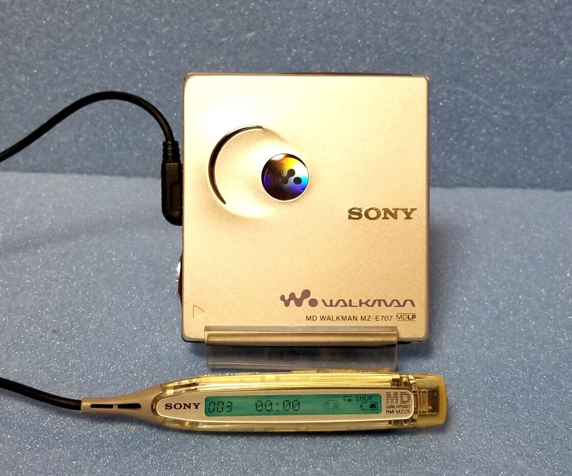 美品】ソニー MDウォークマン 奥深し MZ-E707