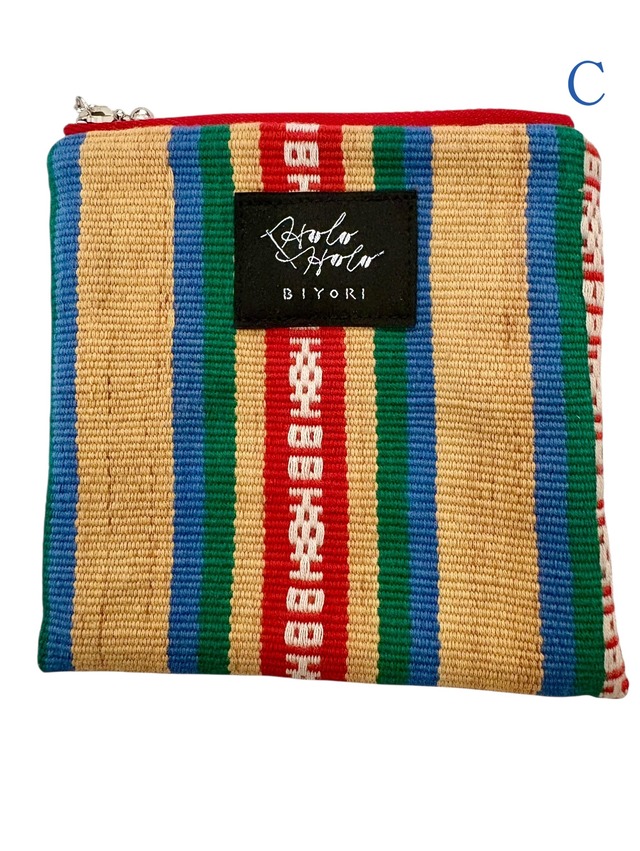 ポーチ（インドネシア/トラジャ族の織物）