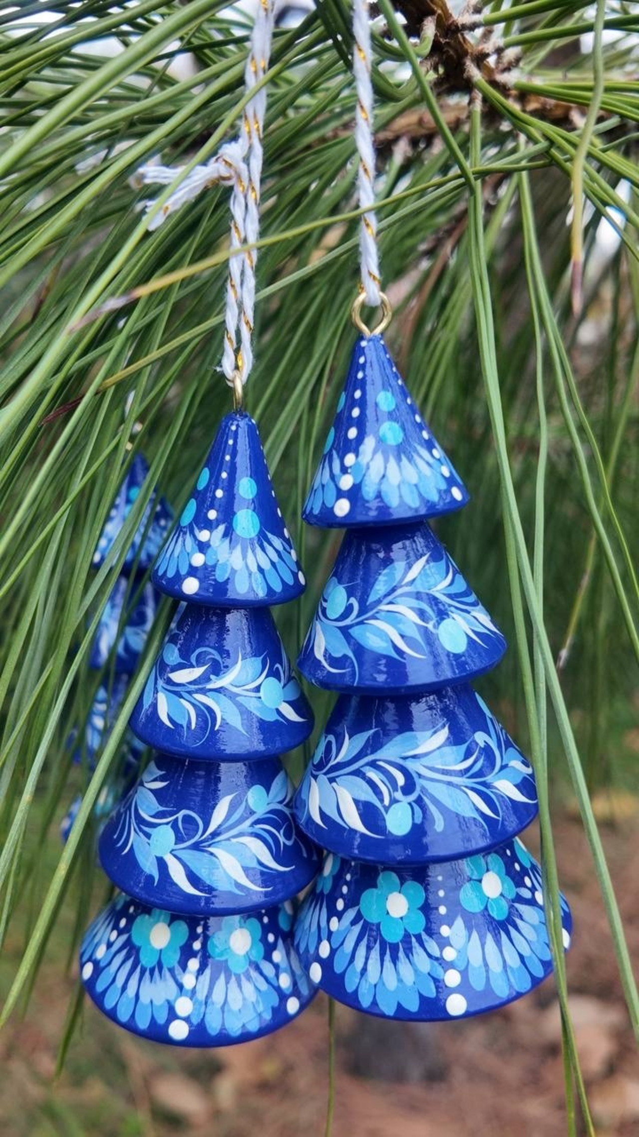 クリスマスデコレーション　クリスマスツリー3点セット（ティモシェンコ作） - 14