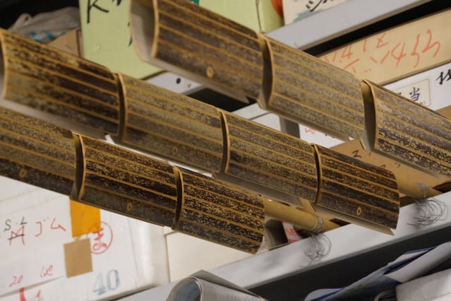 虎竹眼鏡ケース(緑) | 大和美術工芸