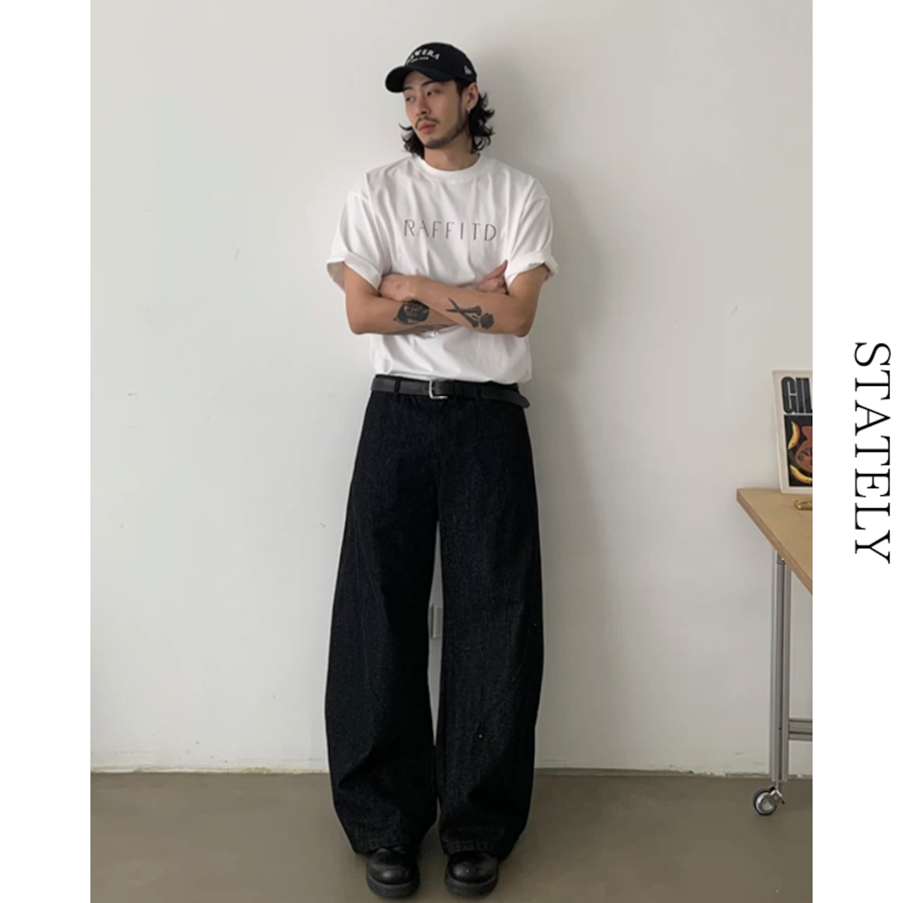 RAFFITD Logo Tee/3color_T133・画像7