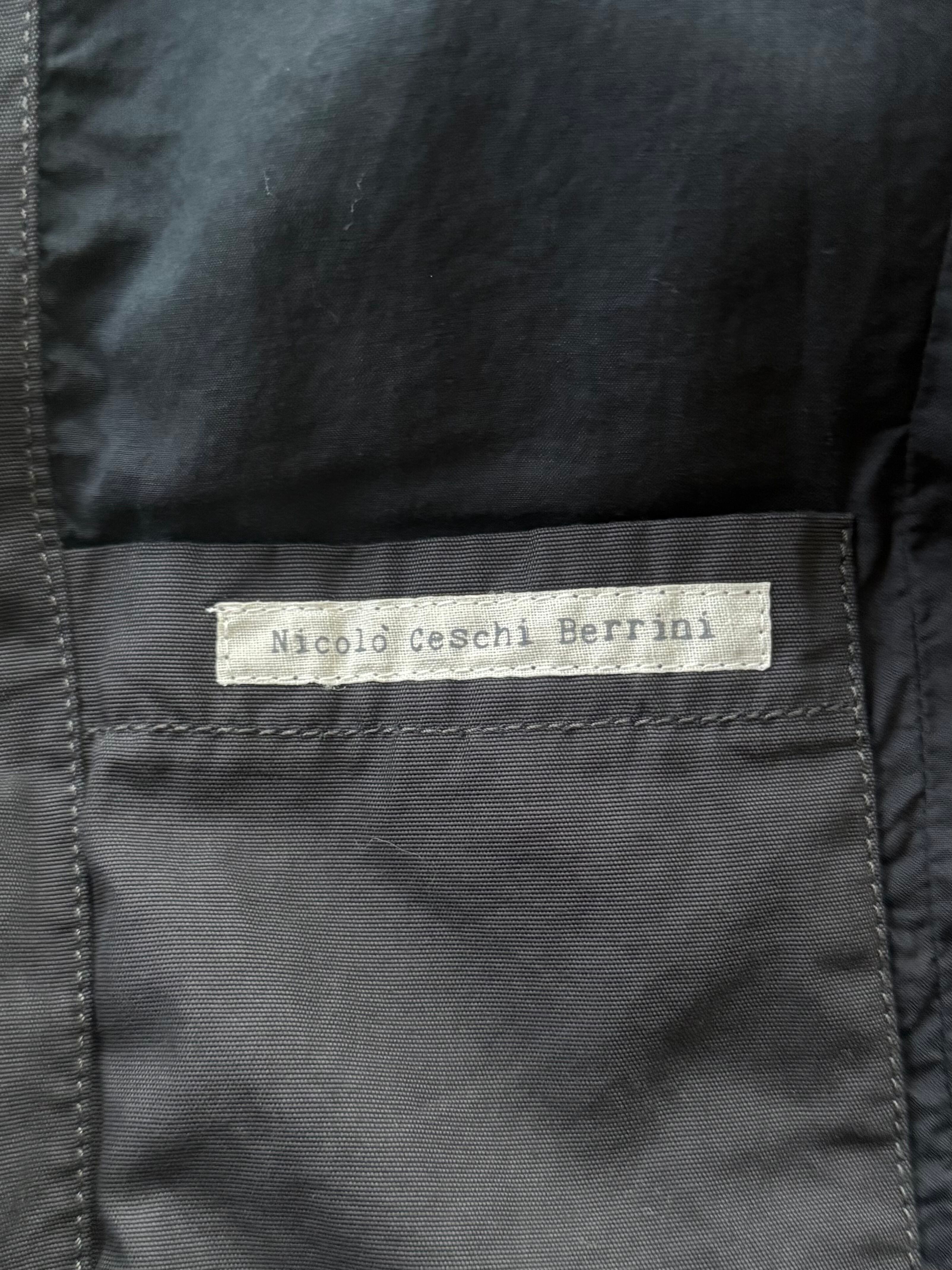 2000s nicolo ceschi berrini Wire collar Jacket | ether