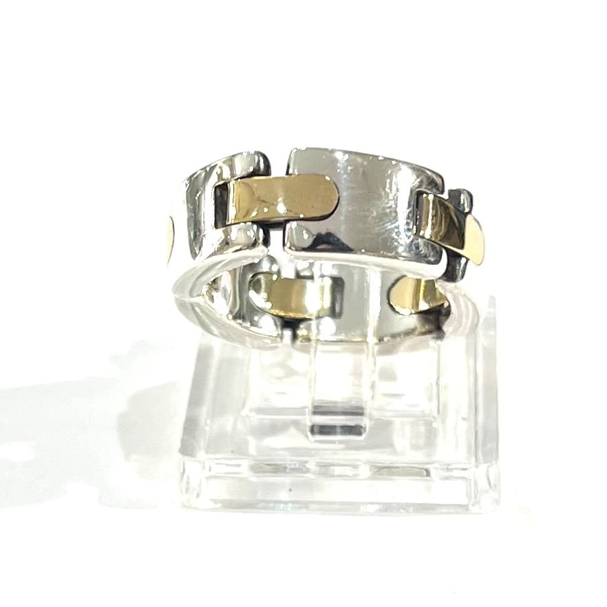 TIFFANY & Co.】【11号】2911 ティファニー Hリンク コンビリング