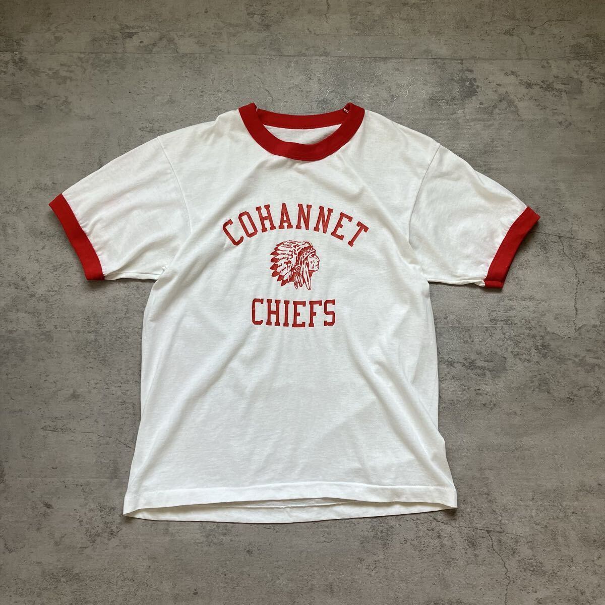 L】80s USA製 Hanes BEEFY-T 無地 ブラック Tシャツ シングルステッチ