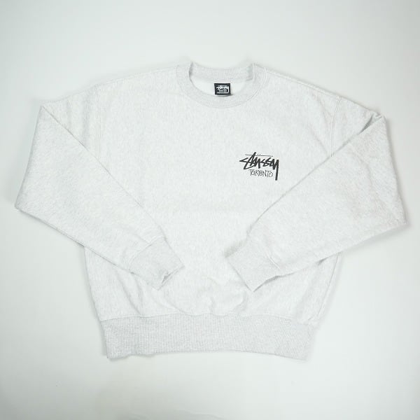 Stussy Toronto トレーナー Sサイズ Size【S】 STUSSY ステューシー STOCK TORONTO CREW ASH HEATHER