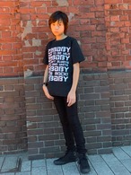 ZEBABY PHRASE BLACK T-SHIRT (税込み）