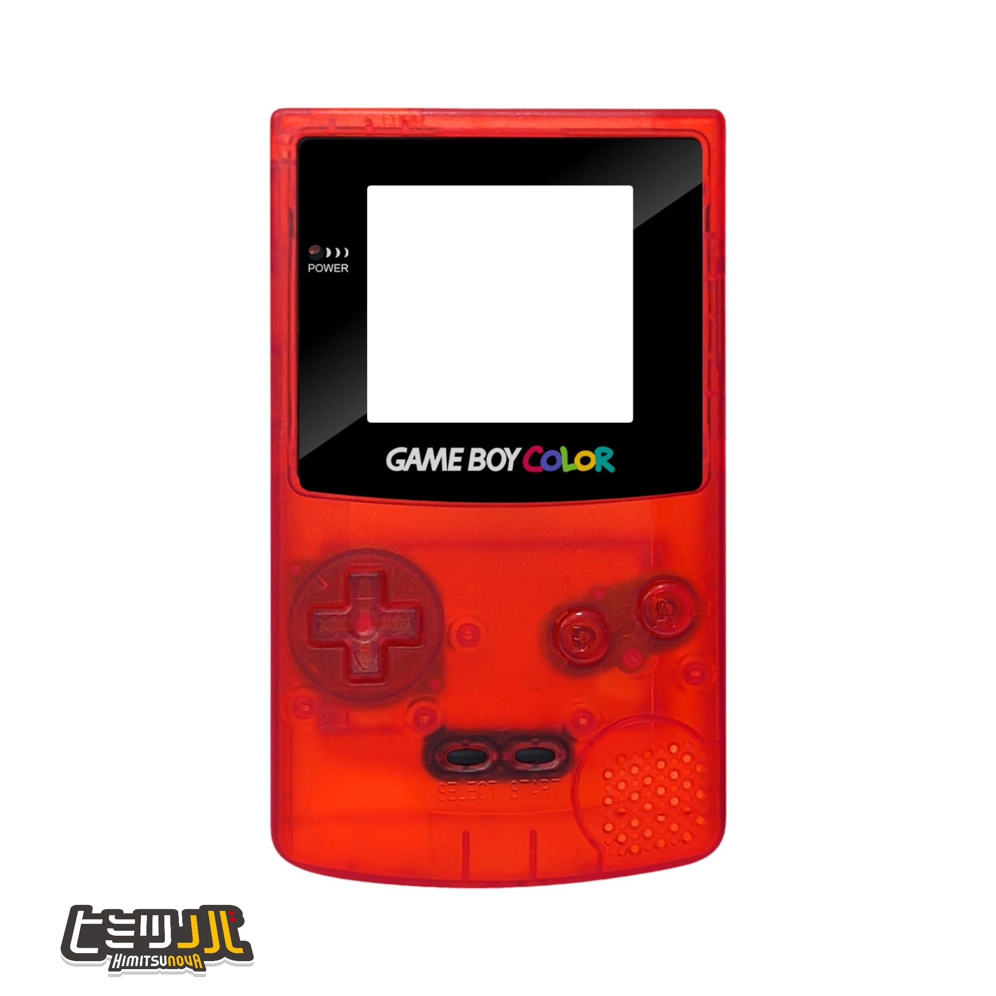 ゲームボーイカラー プレステージシェルキット 【クリアレッド