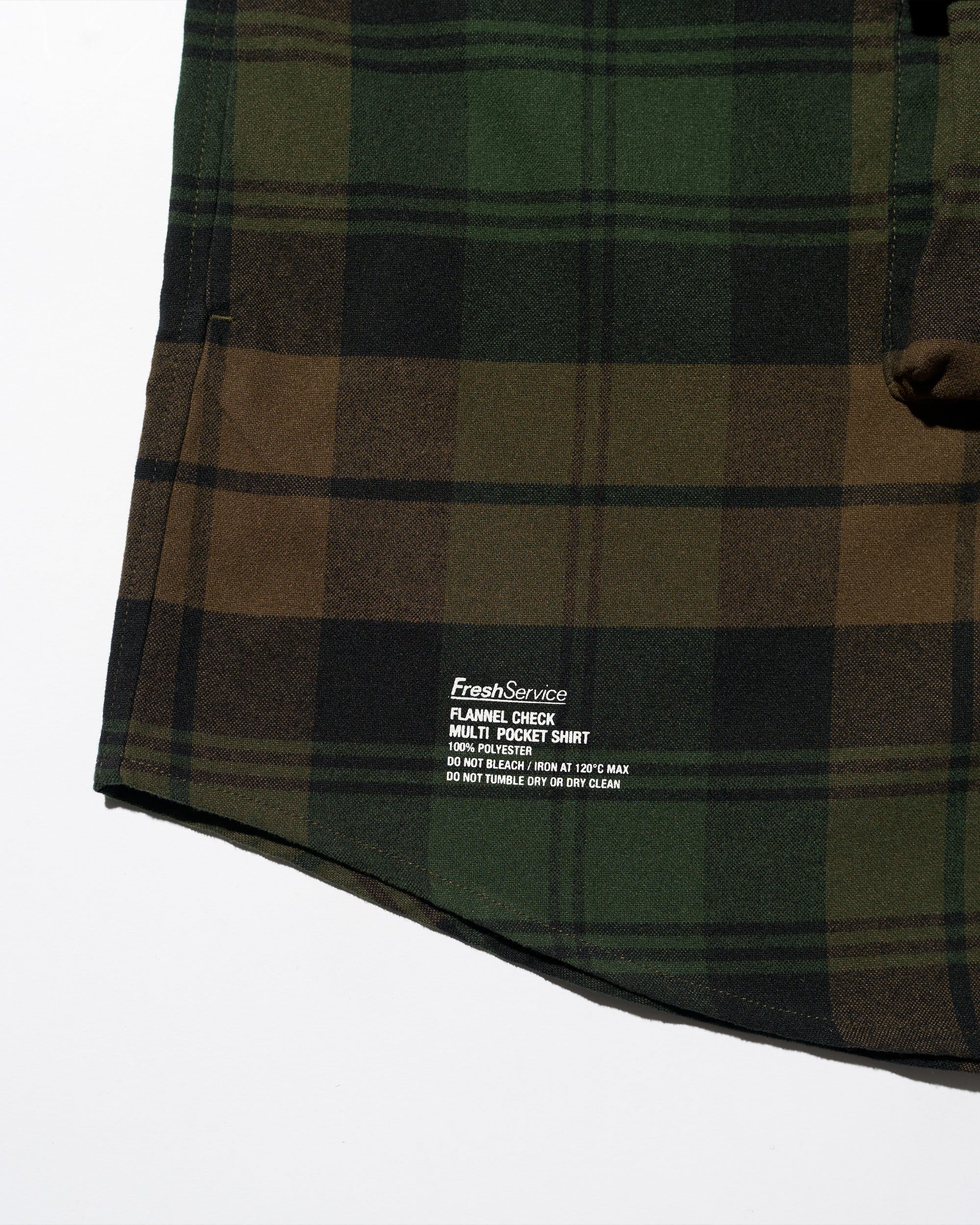 FreshService｜FLANNEL CHECK MULTI POCKET SHIRT | 眠家オンラインストア
