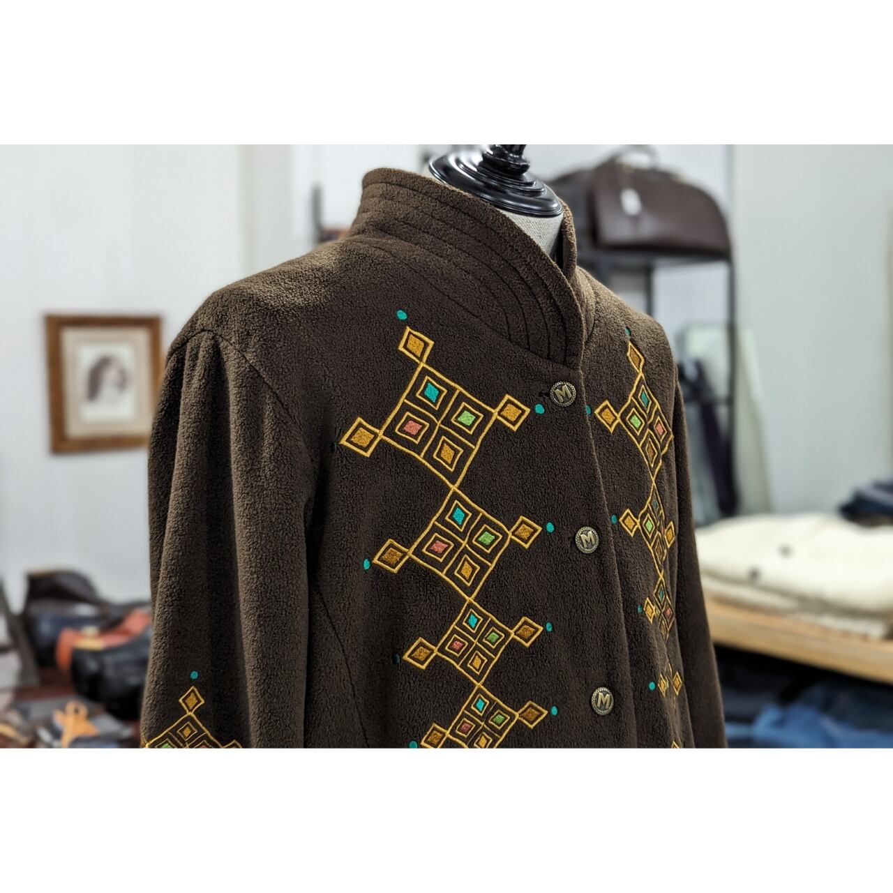 日本公式サイト Bob Mackie ボブマッキー スエードレザー ジャケット 
